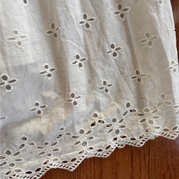 Marea White Louisa Eyelet Skirt. XS. NWT. - Picture 4 of 5